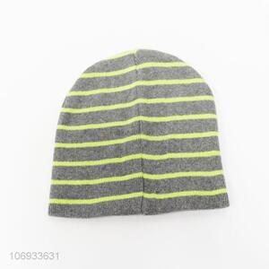 Best Sale Stripe Beanie Winter Warm Hat