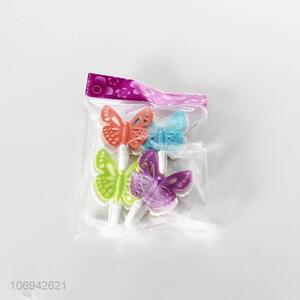 Good Quality 4 Pieces Butterfly Shape Sticky Hook Set