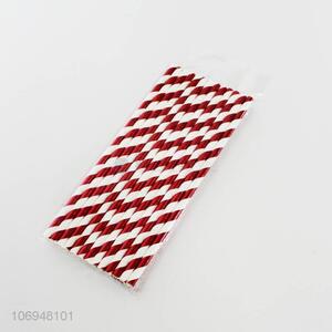 Best Sale 25 Pieces Paper Straw Disposable Straw