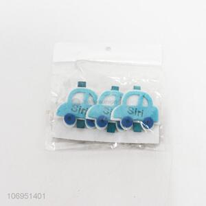 Hot Sale 3 Pieces Handmade Car Shape Clip Set