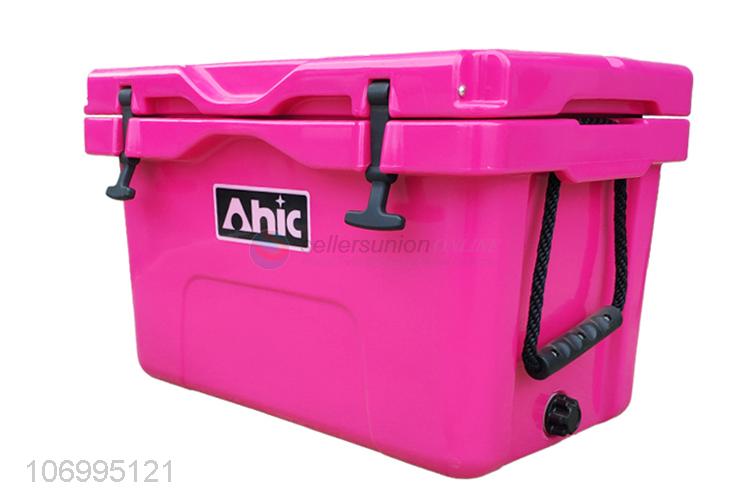 Reasonable price 35L food grade enviromental material insulated box cooler box