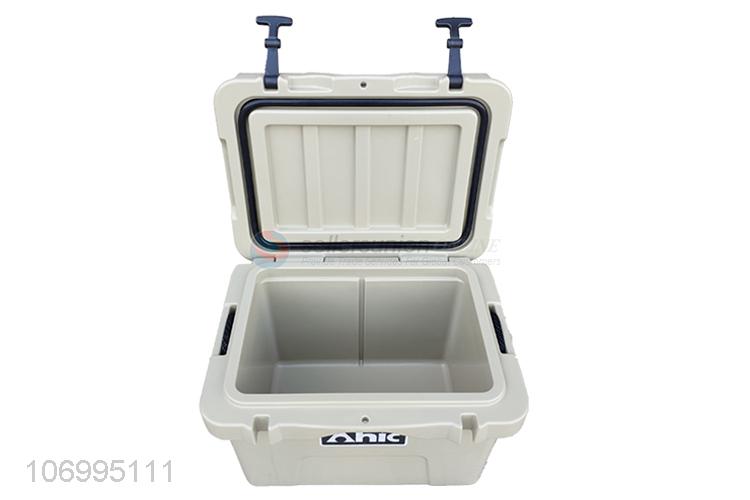 Hot sale 25L food grade enviromental material insulated box cooler box