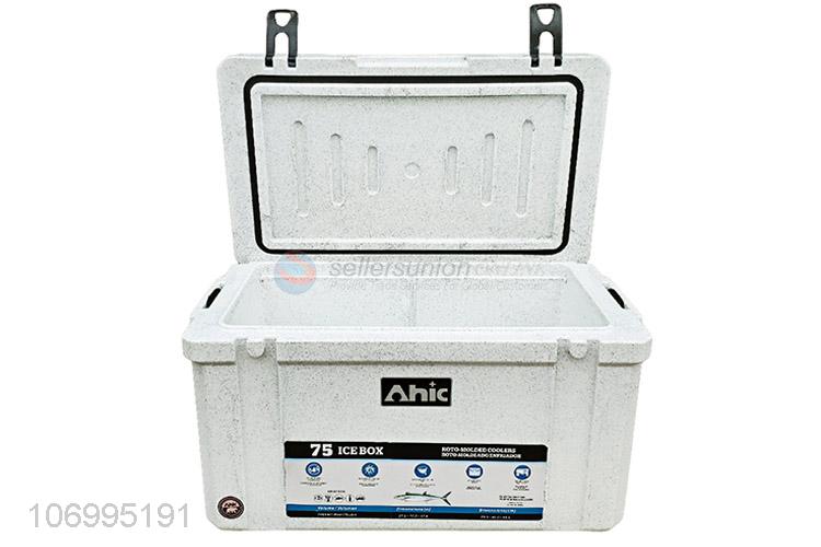 Hot products 75L food grade enviromental material insulated box cooler box