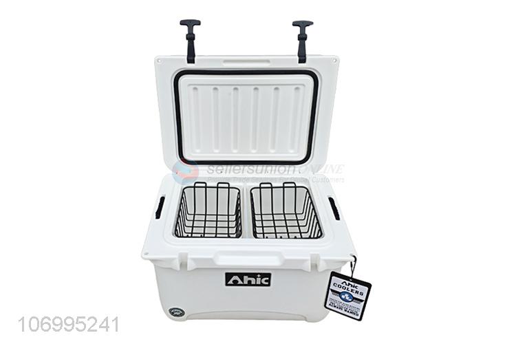 Popular products 25L food grade enviromental material insulated box cooler box