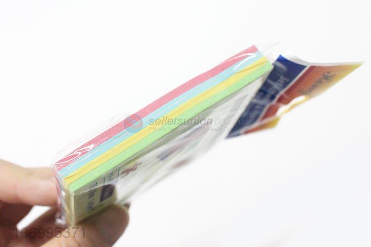 Hot Selling 100 Sheets Colorful Fluorescent Paper Sticky Note