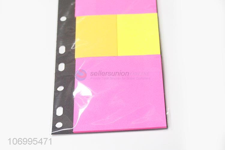 Good Sale Colorful Fluorescent Paper Sticky Note Pad