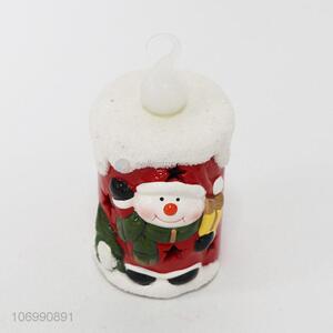 Cheap Christmas decorations ceramic snowman handmade craft