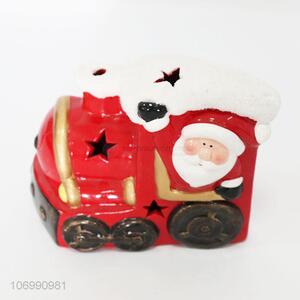 Wholesale LED Christmas Crafts Ceramic Crafts