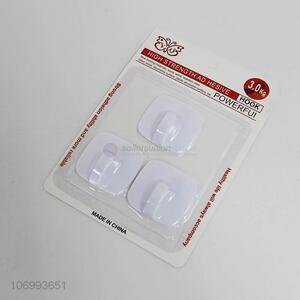 Low price heavy duty plastic sticky hook set