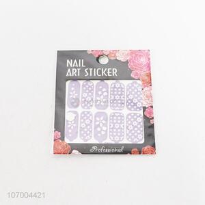 Best sale fashion full cover nail stickers nail accessories