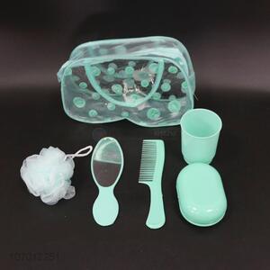 High Quality Comb/Soap Box/<em>Bath</em> Ball/Mirror/Plastic Cup <em>Set</em>