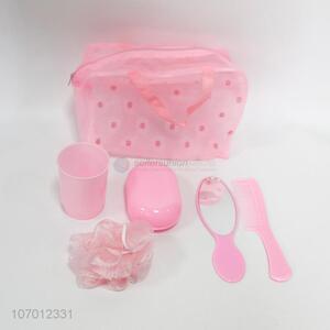 Best Sale Comb/Soap Box/<em>Bath</em> Ball/Mirror/Plastic Cup <em>Bath</em> <em>Set</em>