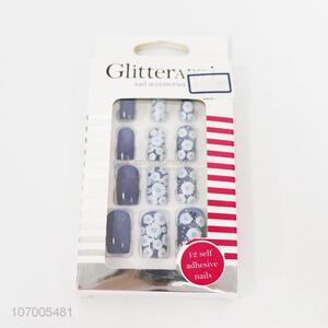 Factory Direct Sale 12PC Self-adhesive Fake Nail