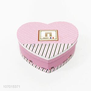 Custom heart shape paper gift box candy box for wedding