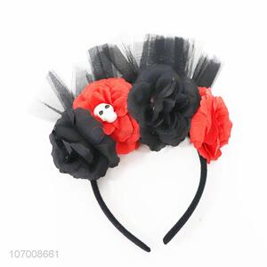 Wholesale Halloween skull headband day of the dead decorations hair clasp