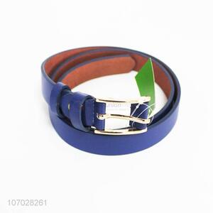 Custom logo trendy men women pu leather belt