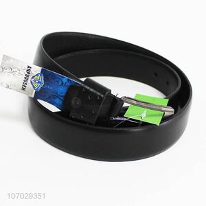 High Quality Mens Metal Pin Buckle PU Leather Belt