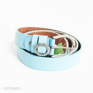 Wholesale fine design ladies pu material belt