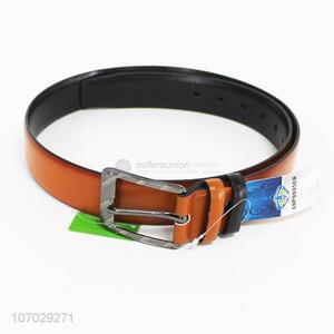 Customized Fashion Good Quality PU Leather Belt For men