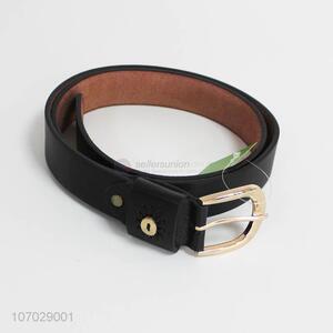 Wholesale Fashion Metal Pin Buckle PU Men Leather Belt