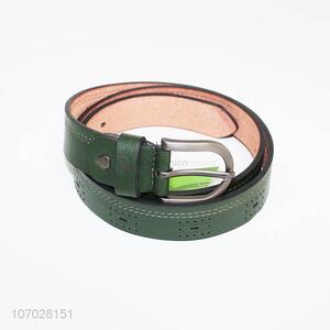 New style promtional stitched women pu material belt