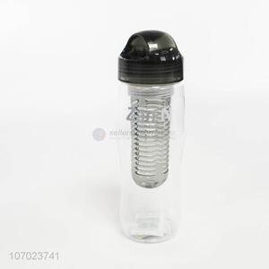 Custom Plastic Water Bottle With Tea Strainer