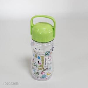 Wholesale Cartoon Pattern Plastic Water Cup With Straw