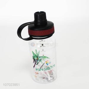 New Arrival Transparent Plastic Water Bottle With Handle