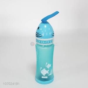OEM cartoon design plastic water bottle drinking bottle
