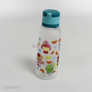 Cartoon Pattern Plastic Bottle Cheap Water Bottle