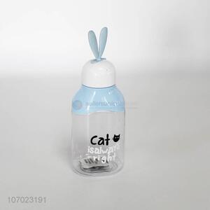 Cute design plastic water bottle bpa free water bottle