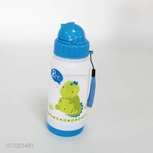Good sale durable cartoon pattern plastic water bottle
