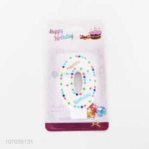 Fashion Design Number Candle Birthday Decorative Candle