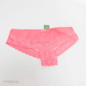 Customized design womens breathable briefs fashionable underwear