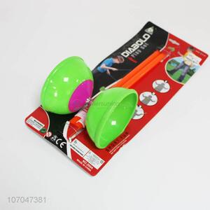 New Arrival Plastic Handle Colorful Diabolo