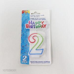 New Design Number Happy Birthday Candle Cake Candle