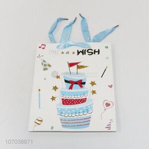 New Happy Birthday Paper Bag Fancy Luxury Paper Bag Gift Package Bag