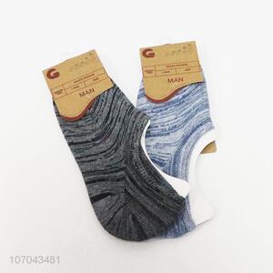 Factory direct sale breathable men boat socks invisible socks