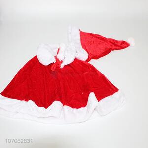 Fashion Style Christmas Shawls With Christmas Hat Set