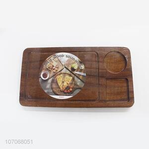 Newest Sapele Wood Food Serving Tray Board Cutting Board