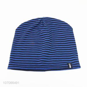 Hot Selling Colorful Stripe Beanie Cap Warm Hat