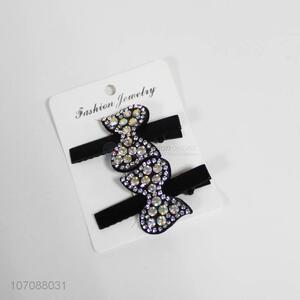 Wholesale 2 Pieces Bowknot Hair Pin Hair Accessories