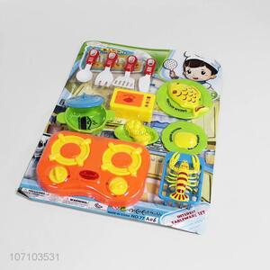 Custom kids pretend play kitchen utensils toys for children