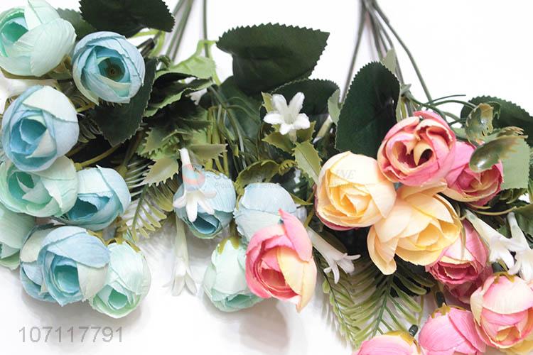 Wholesale Artificial Flower Bouquet Simulation Flower Wedding Decoration