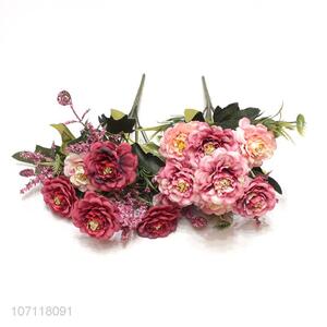 Hot Selling Home Decor Colorful Artificial Flower Simulation Flowers