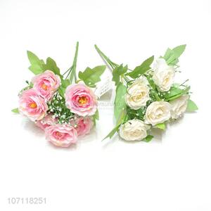 Suitable Price Artificial Rose Flowers Simulation Wedding Bouquet For Decoration