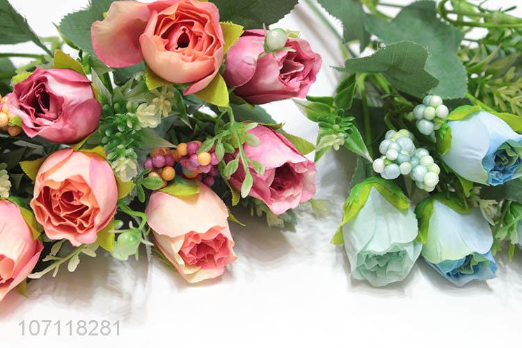 Wholesale Unique Design Home Decoration Simulation Flowers Bouquet