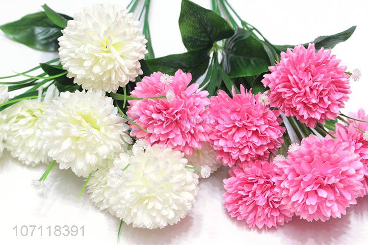 New Selling Promotion Home Decor Artificial Flower Plastic Simulation Bouquet