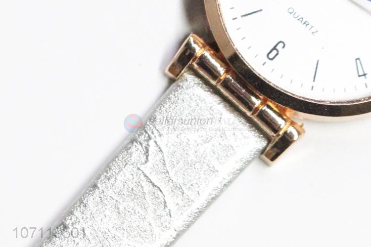 Hot Selling Silver Band Zinc Alloy Watch For Women