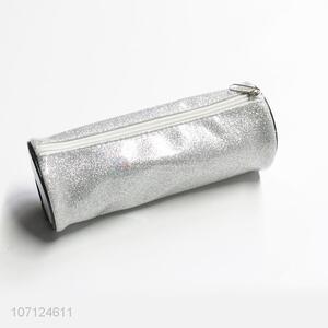 Good Sale Silver Pen Bag Cylinder Pencil Bag